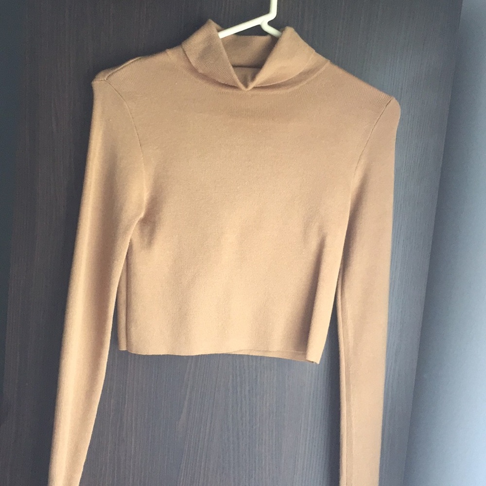 Turtleneck Crop Top